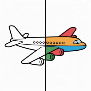 Airplane Coloring Pages