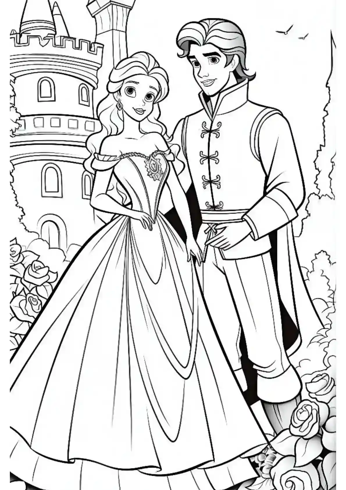 Barbie Princess with Prince at Castle