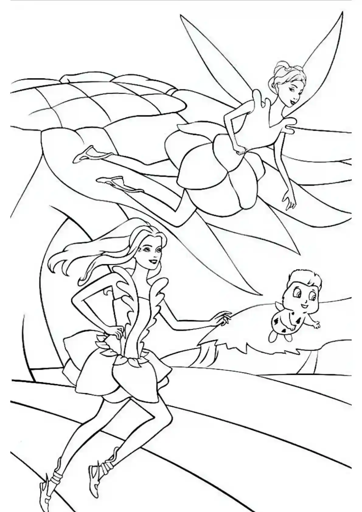 Barbie with Tinker Bell Adventure