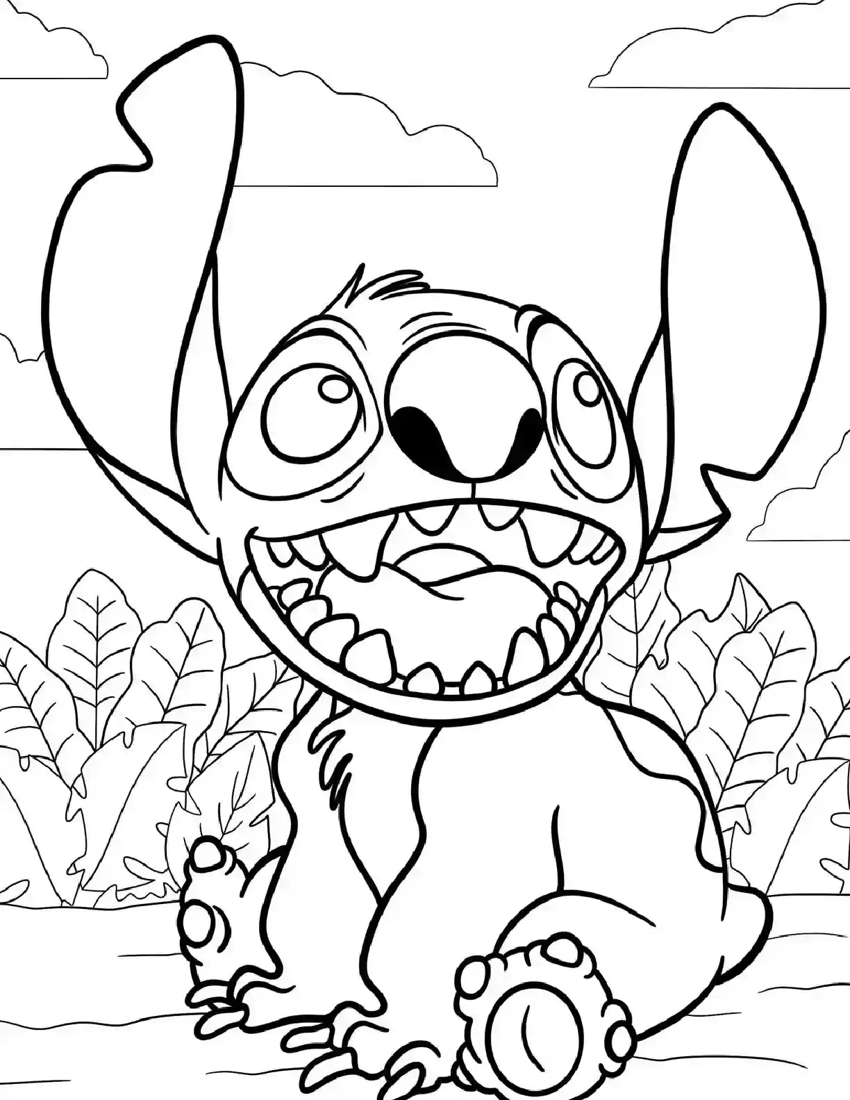 Calm Stitch Coloring Pages"