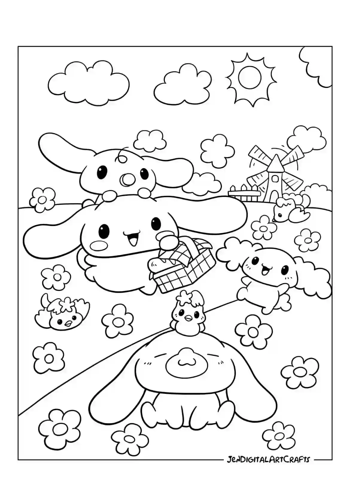 Cinnamoroll Countryside Page