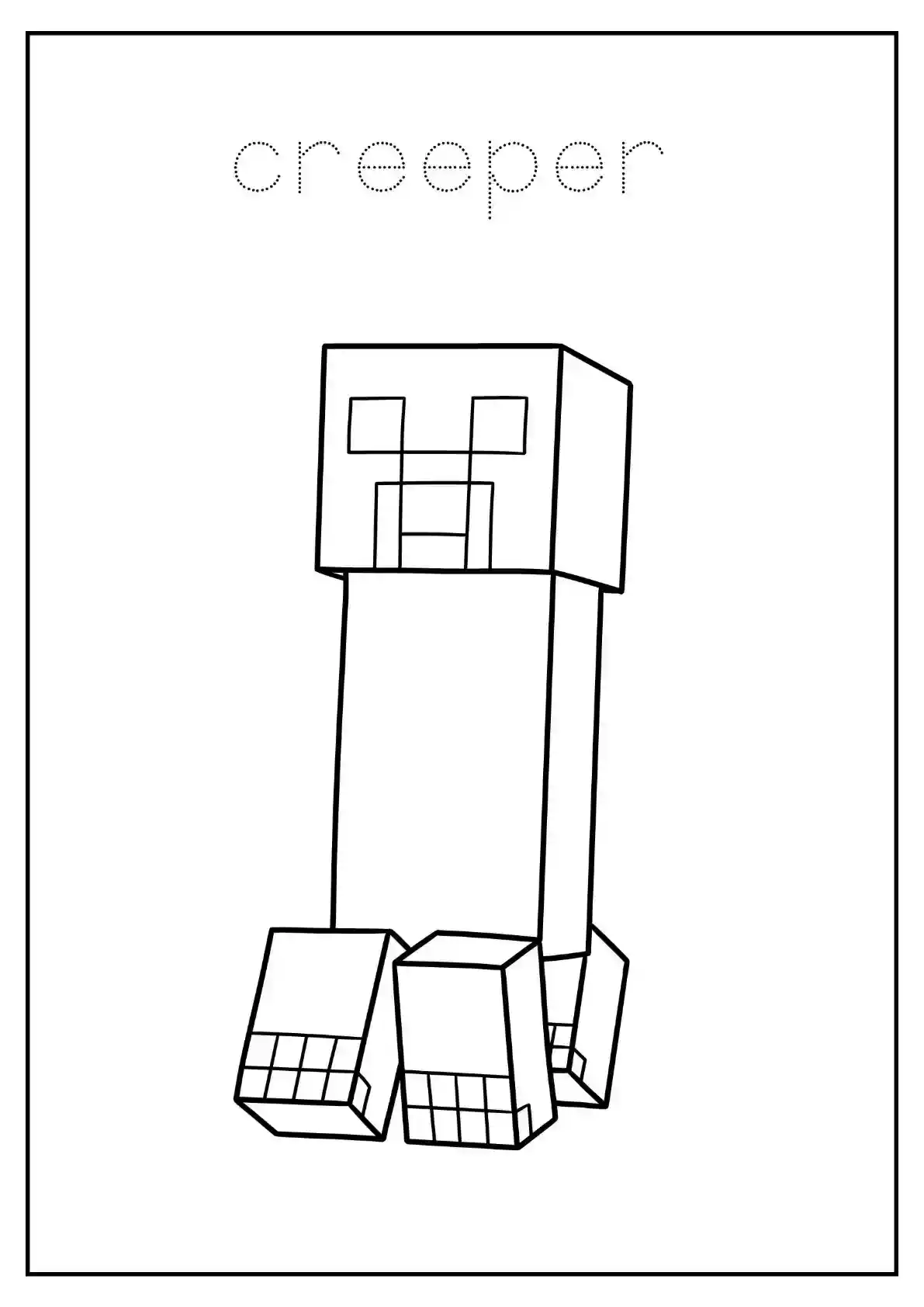 Classic Minecraft Creeper