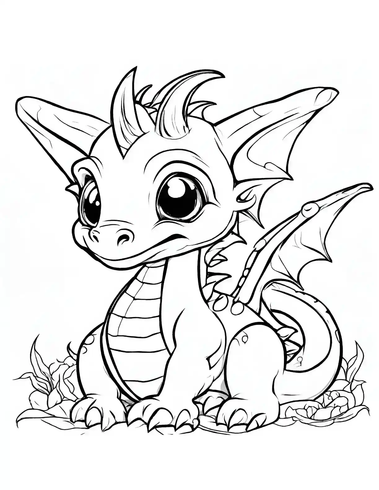 Cute Baby Dragon