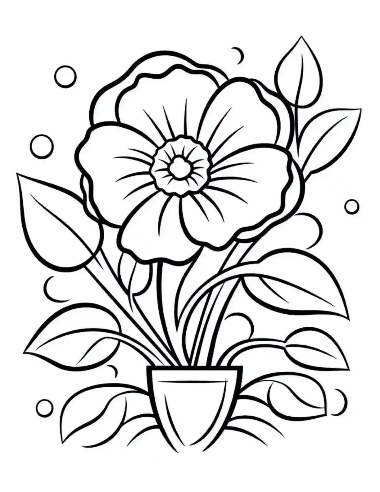 Daisy Flower Coloring Pages