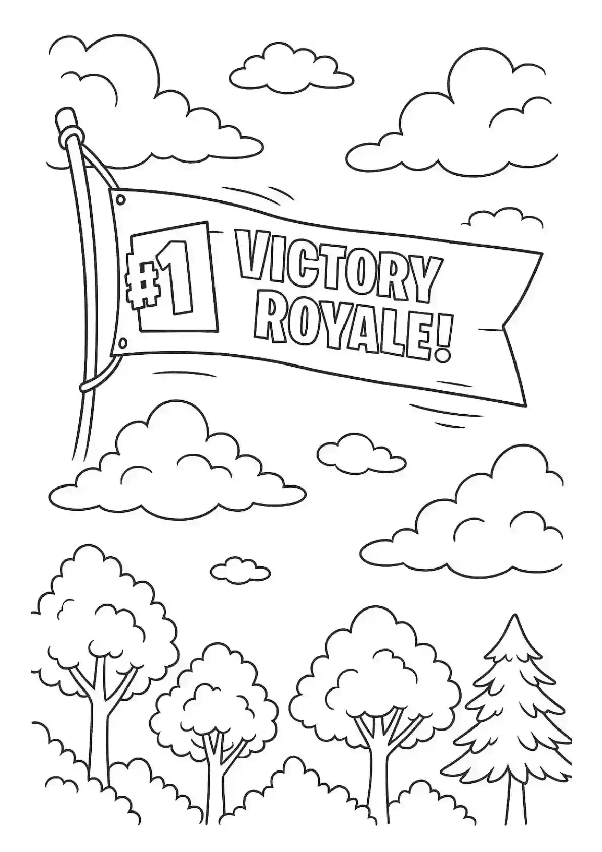 Fortnite Victory Royale Page