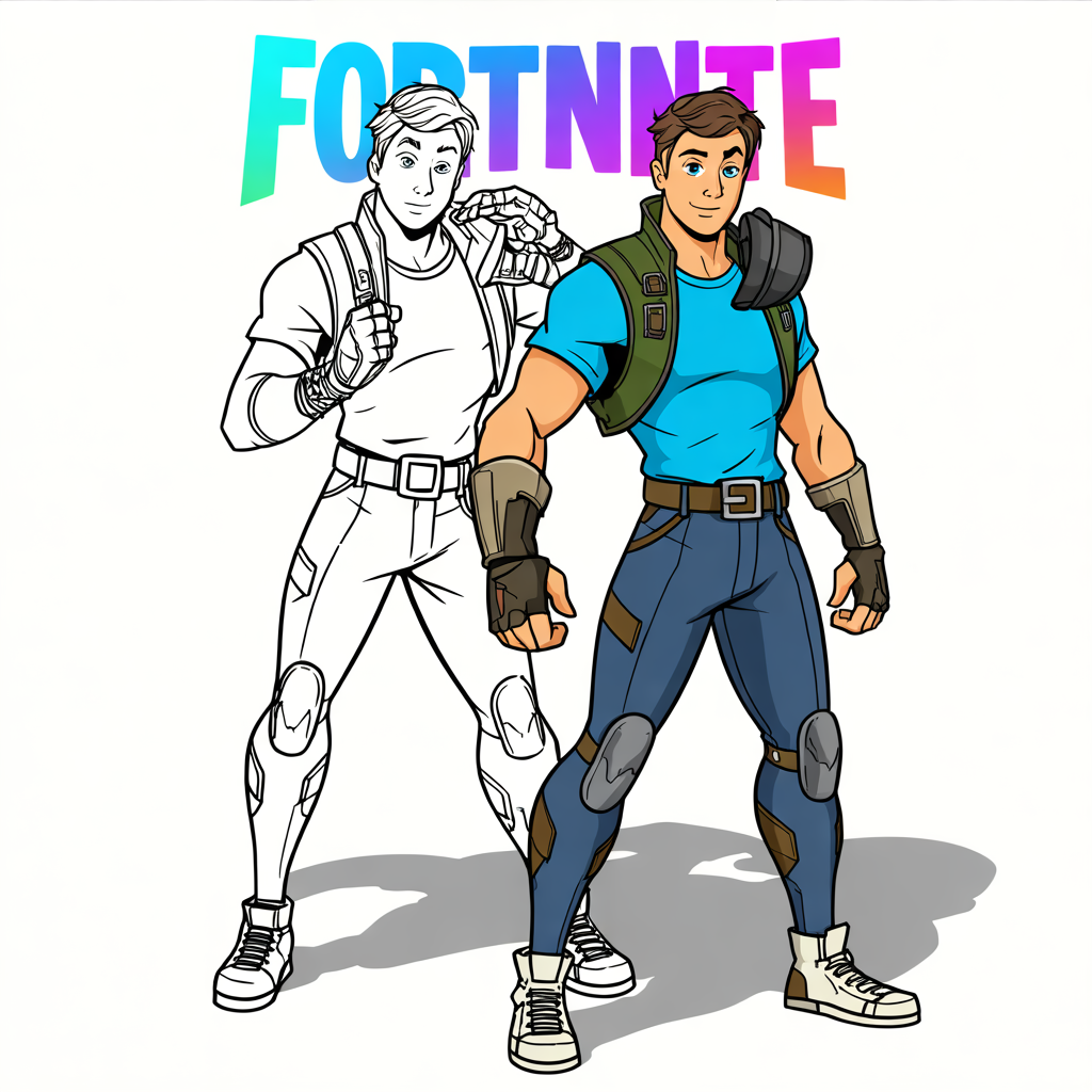 fortnite coloring pages