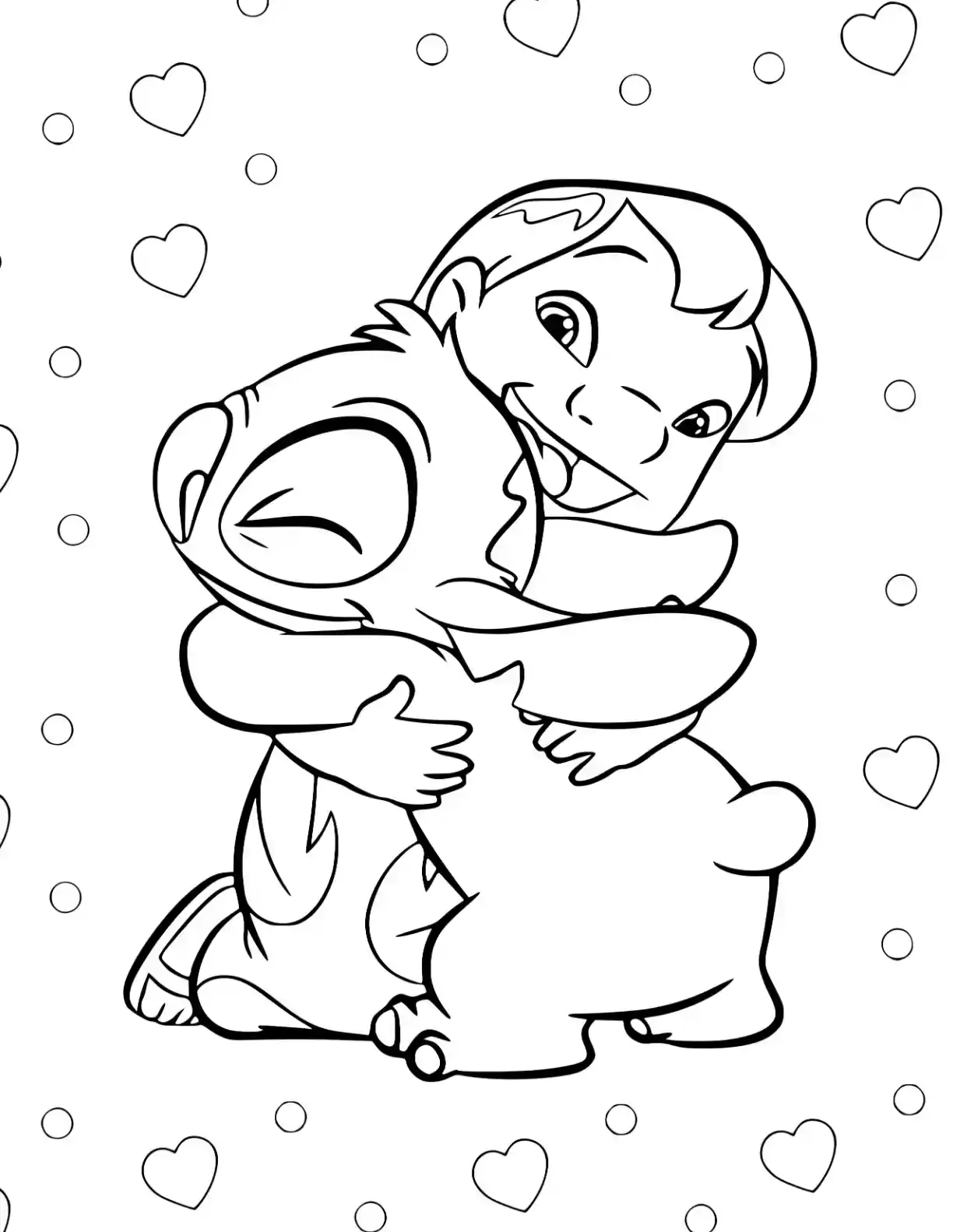 Friendship Coloring Pages"