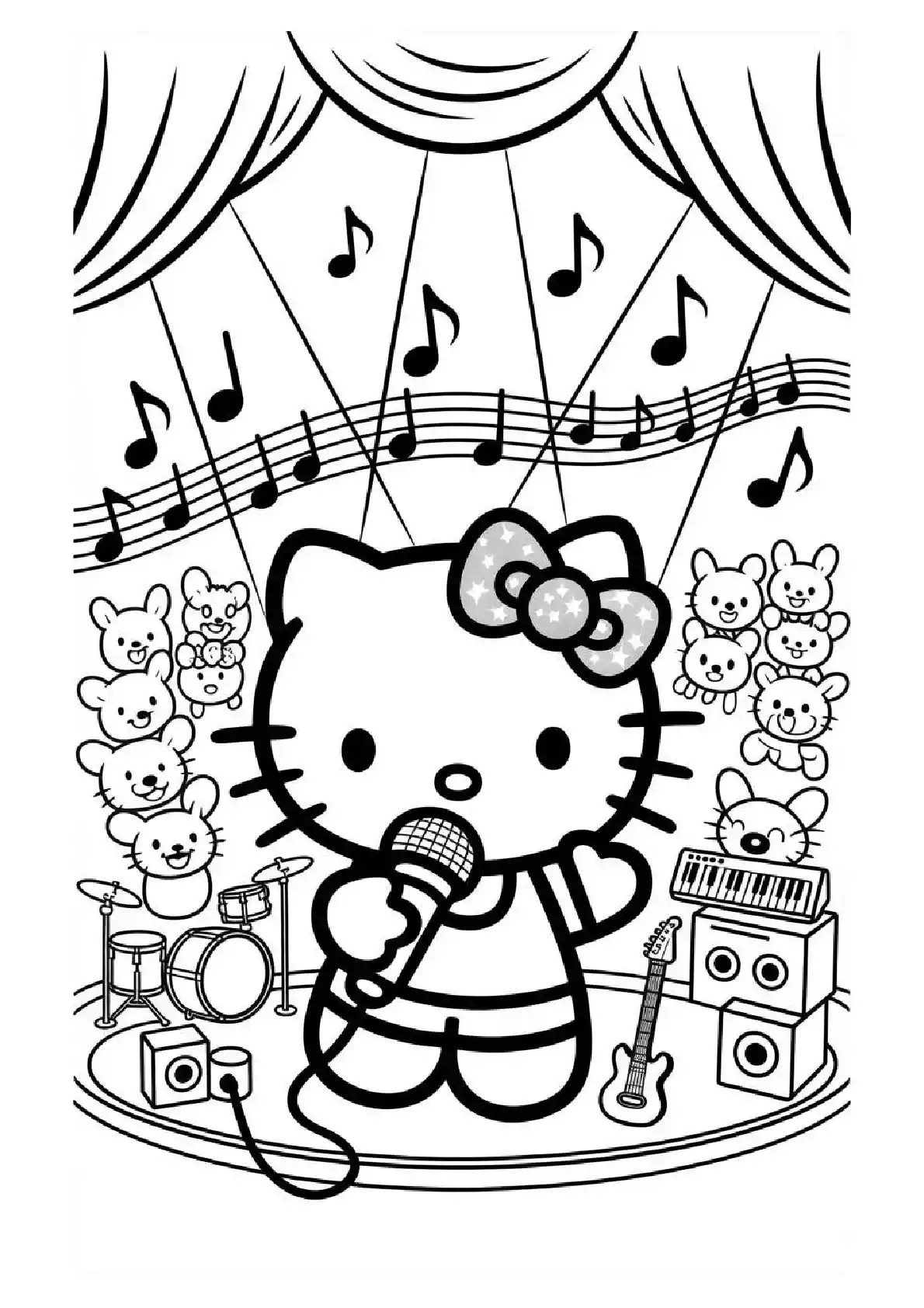 Hello Kitty Concert Performance