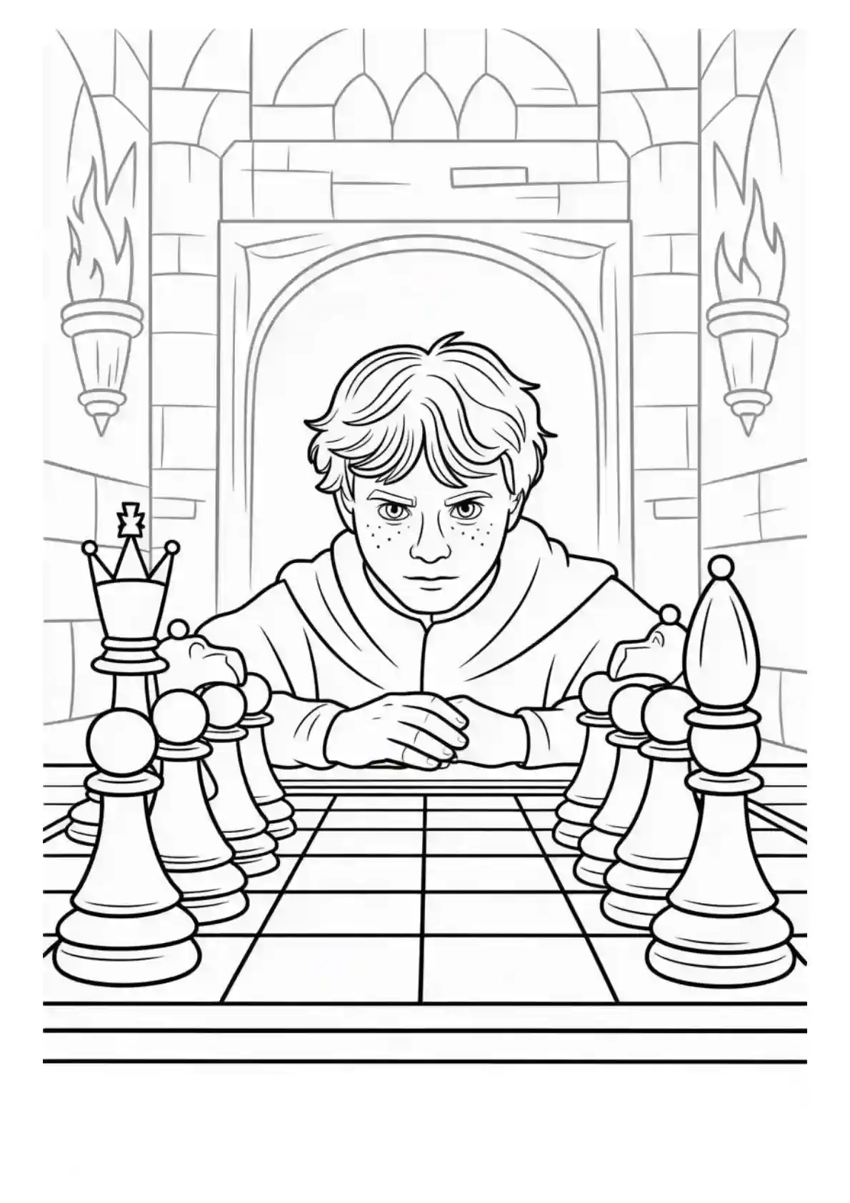 Hogwarts Great Hall with floating candles