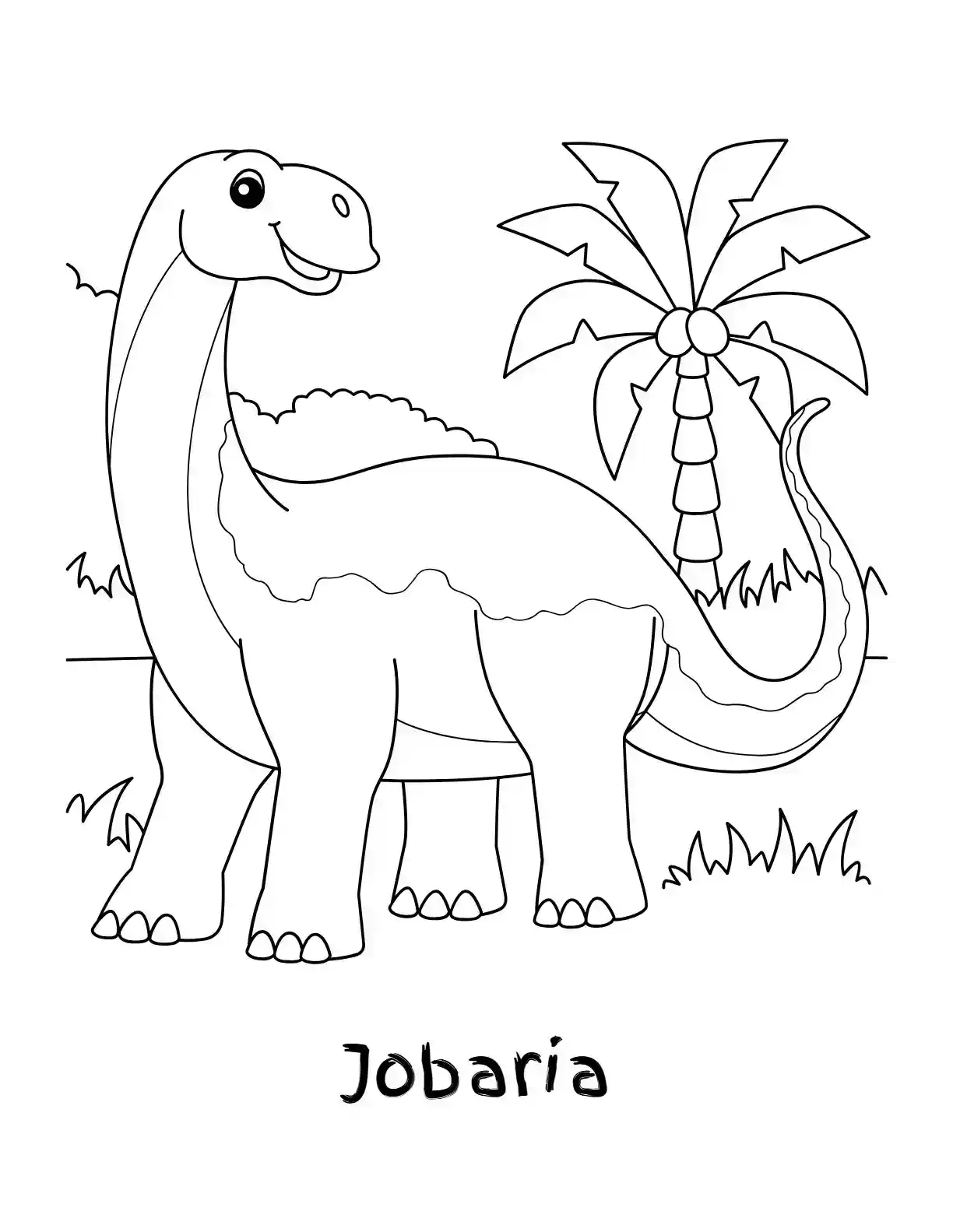 Jobaria Coloring Page