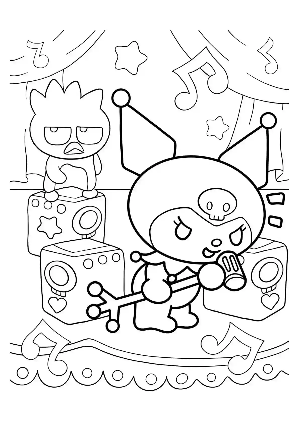 Kuromi Rock Band Performance