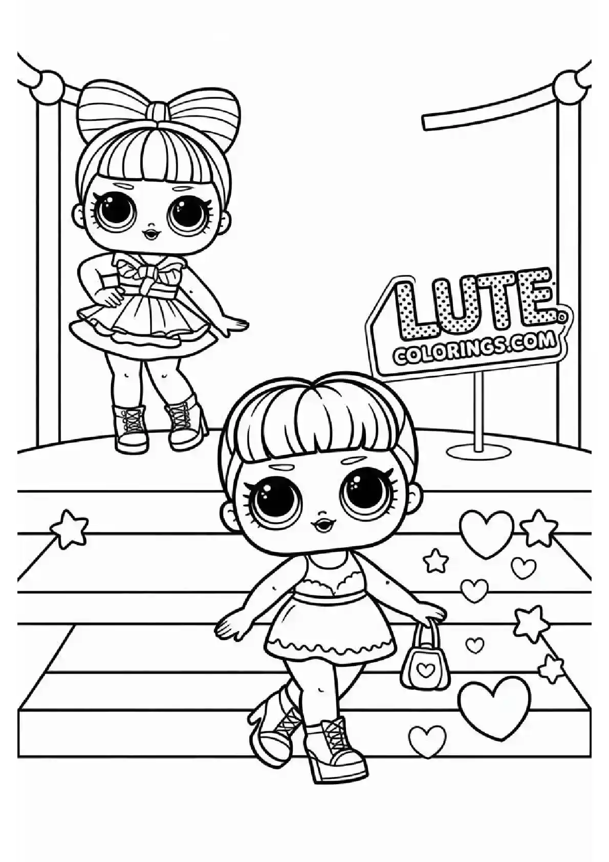 LOL Stage Performance Sisters Page