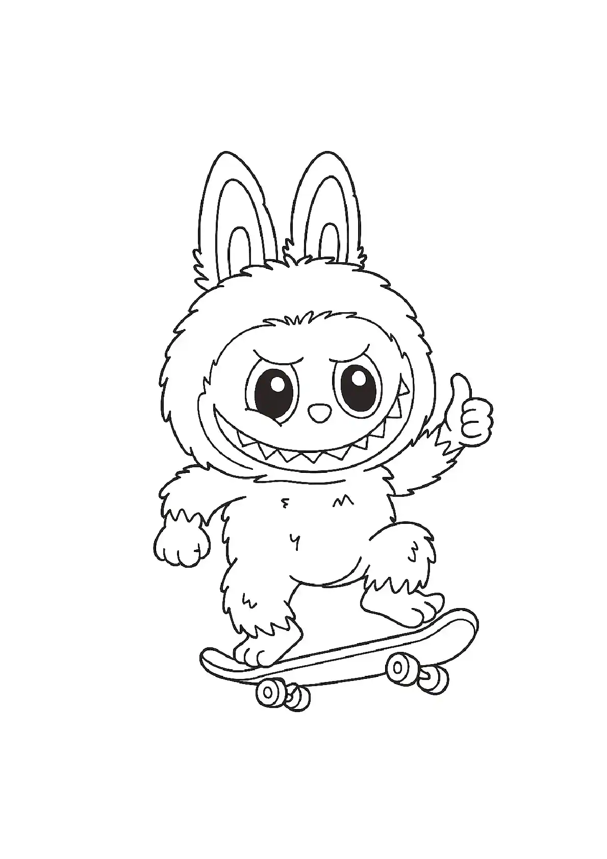 Labubu Skateboard Page