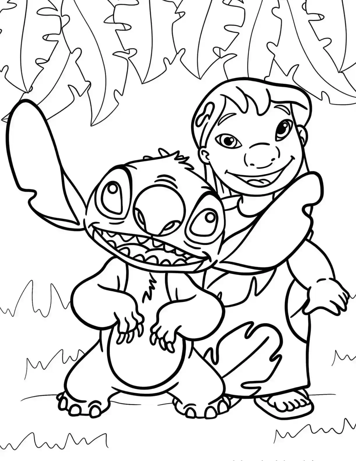 Lilo and Stitch Coloring Pages