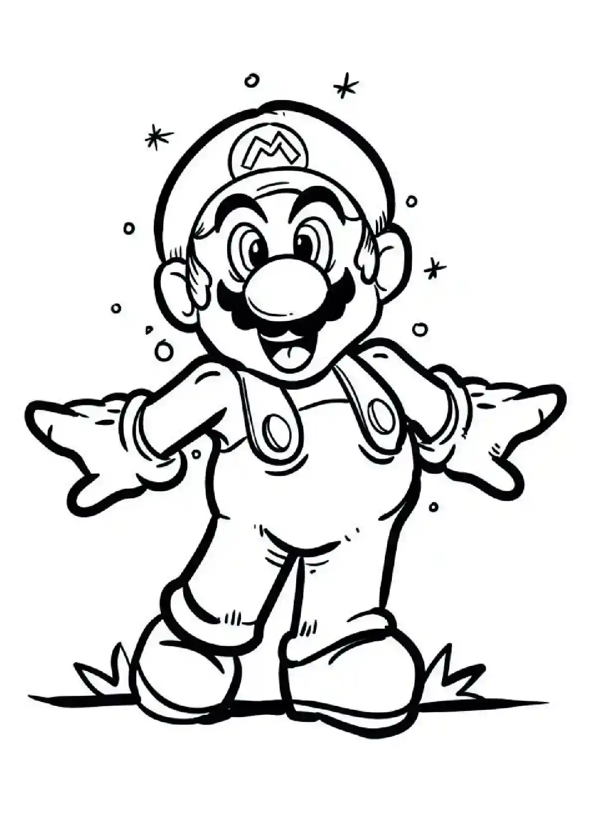 Mario Celebrating Victory