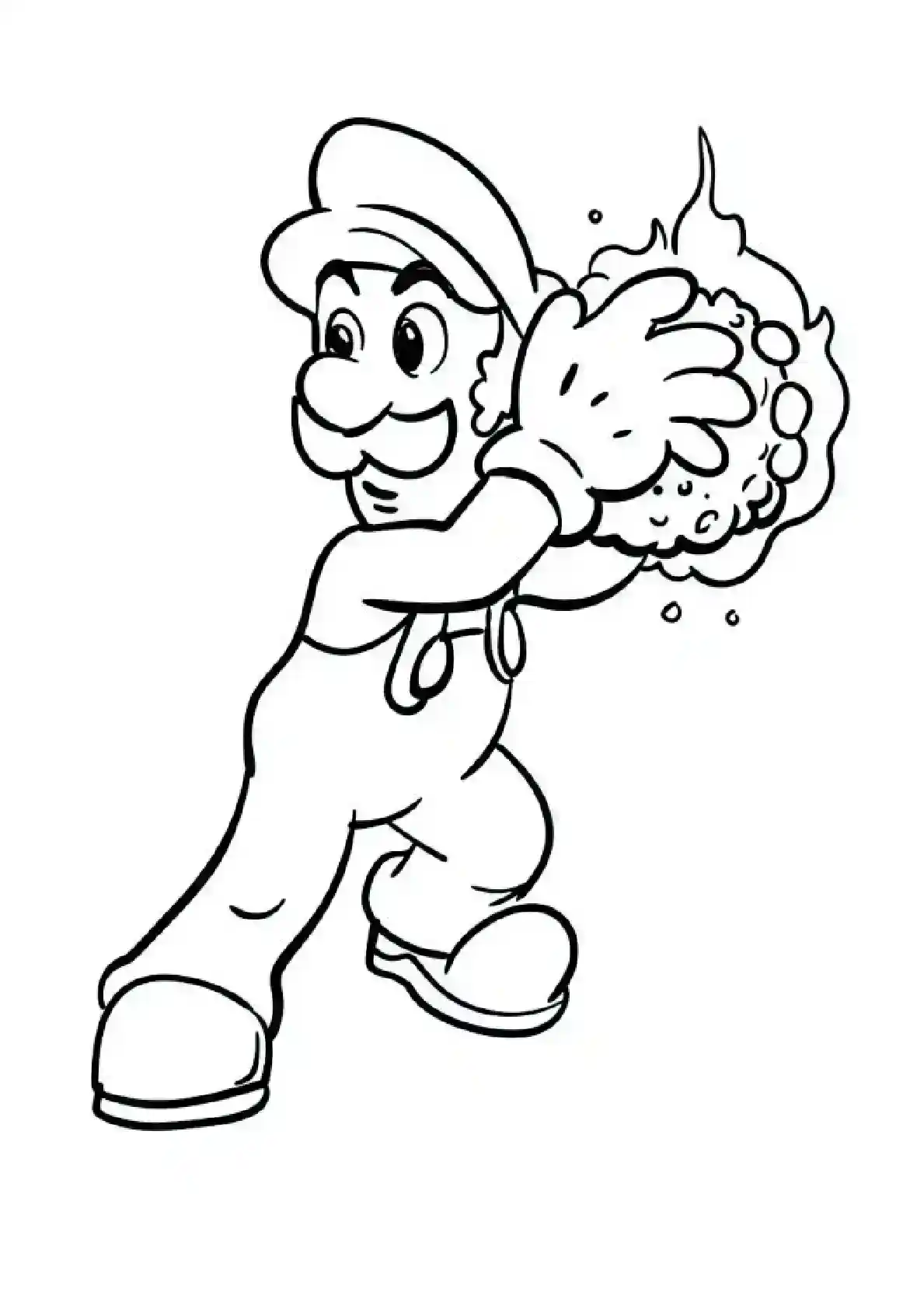Mario Ice Power Blast