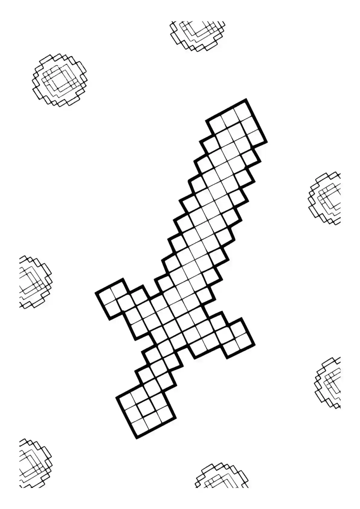 Minecraft Diamond Sword