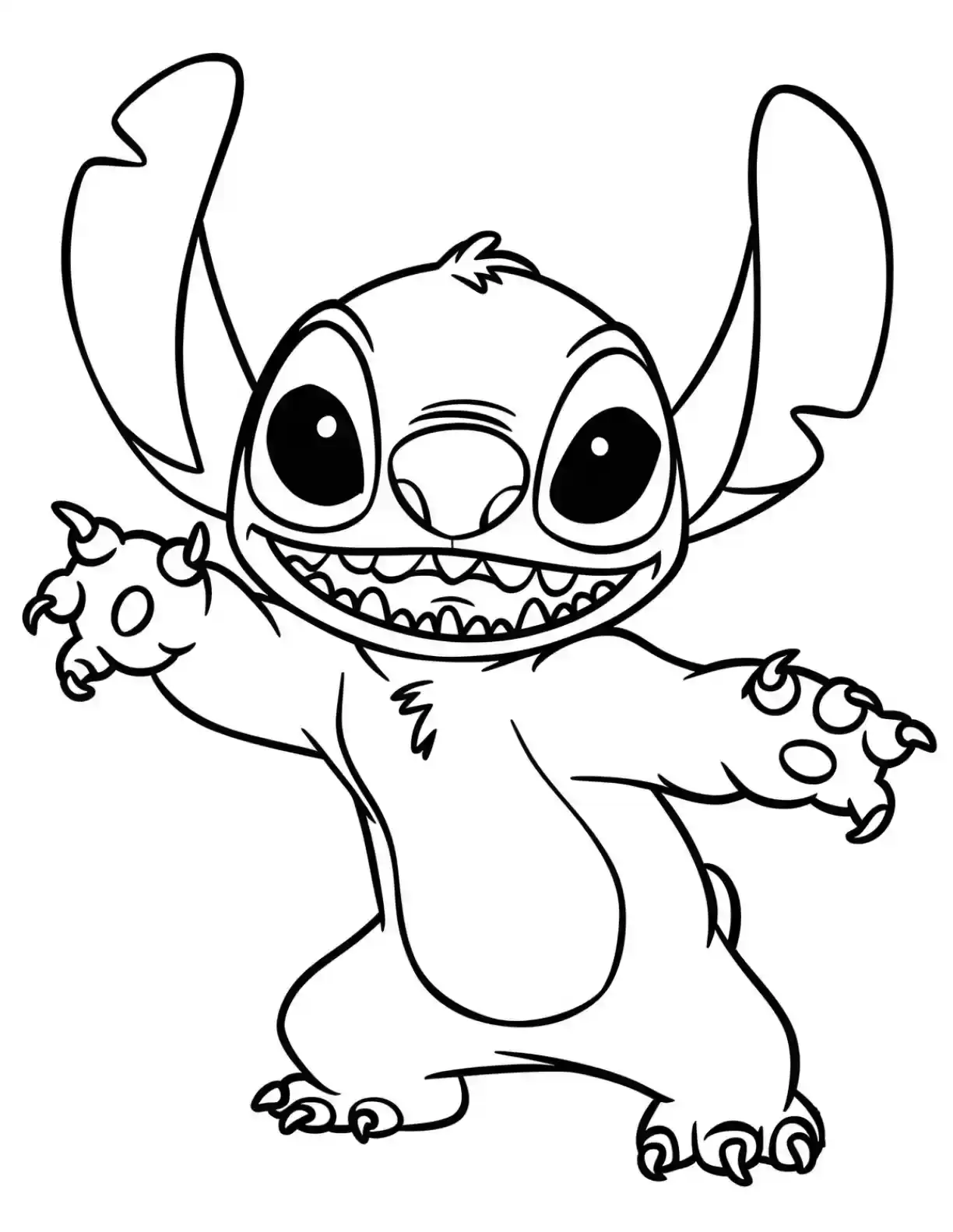 Mischievous Coloring Pages