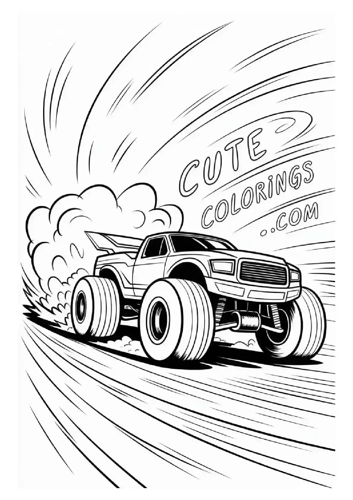 Monster Truck Speed Racing Motion Page