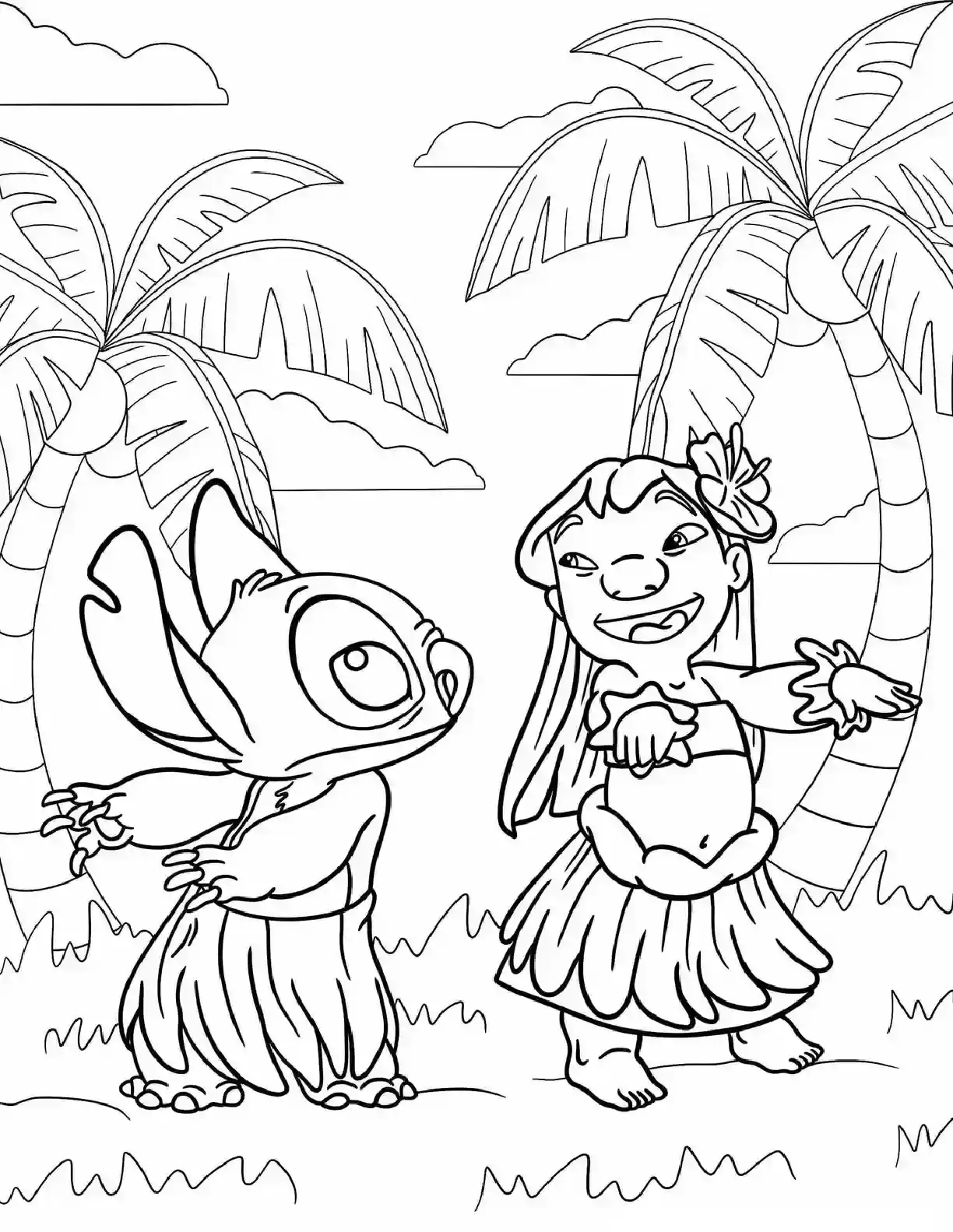 Nature Stitch Coloring Pages