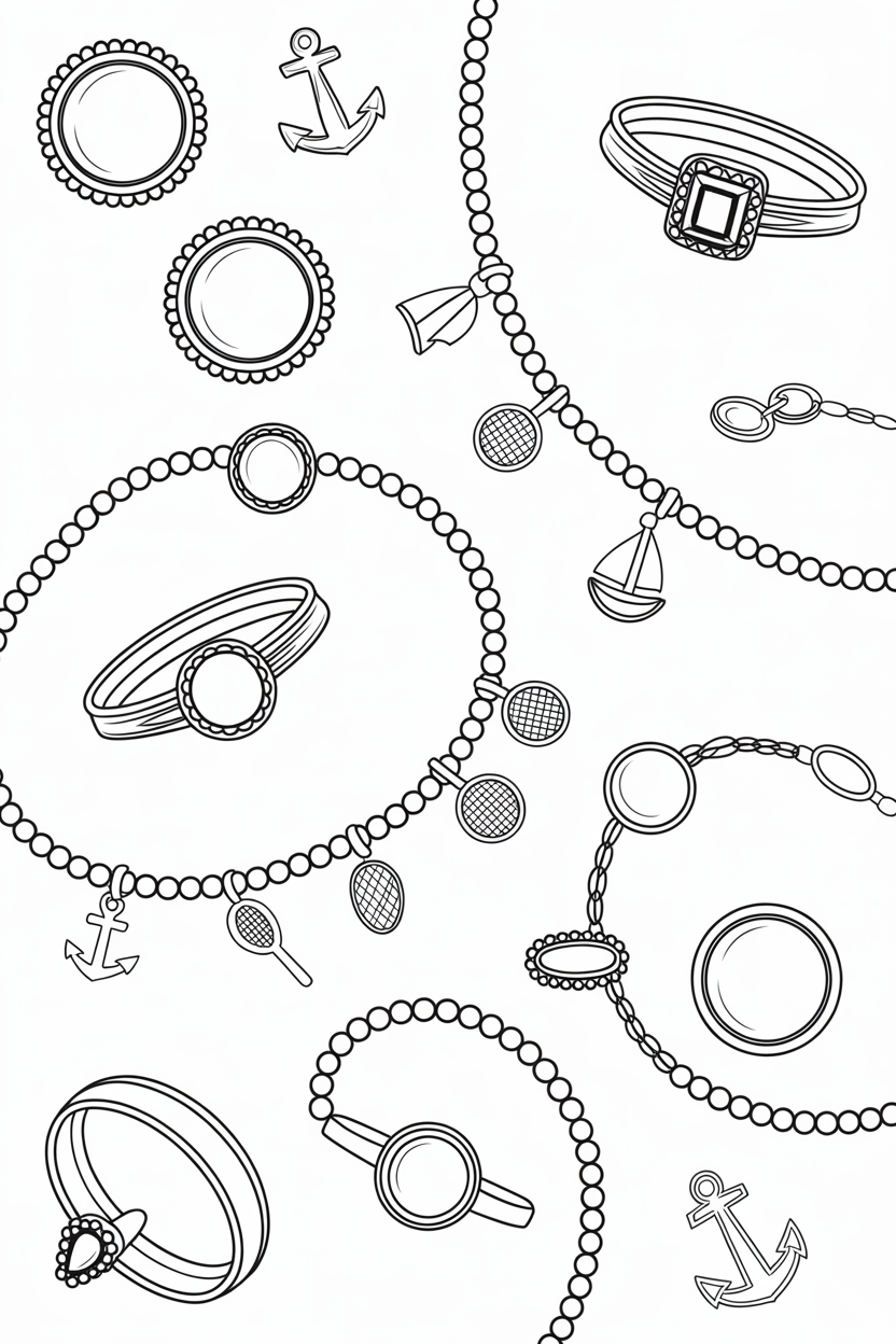 Preppy Jewelry Pattern