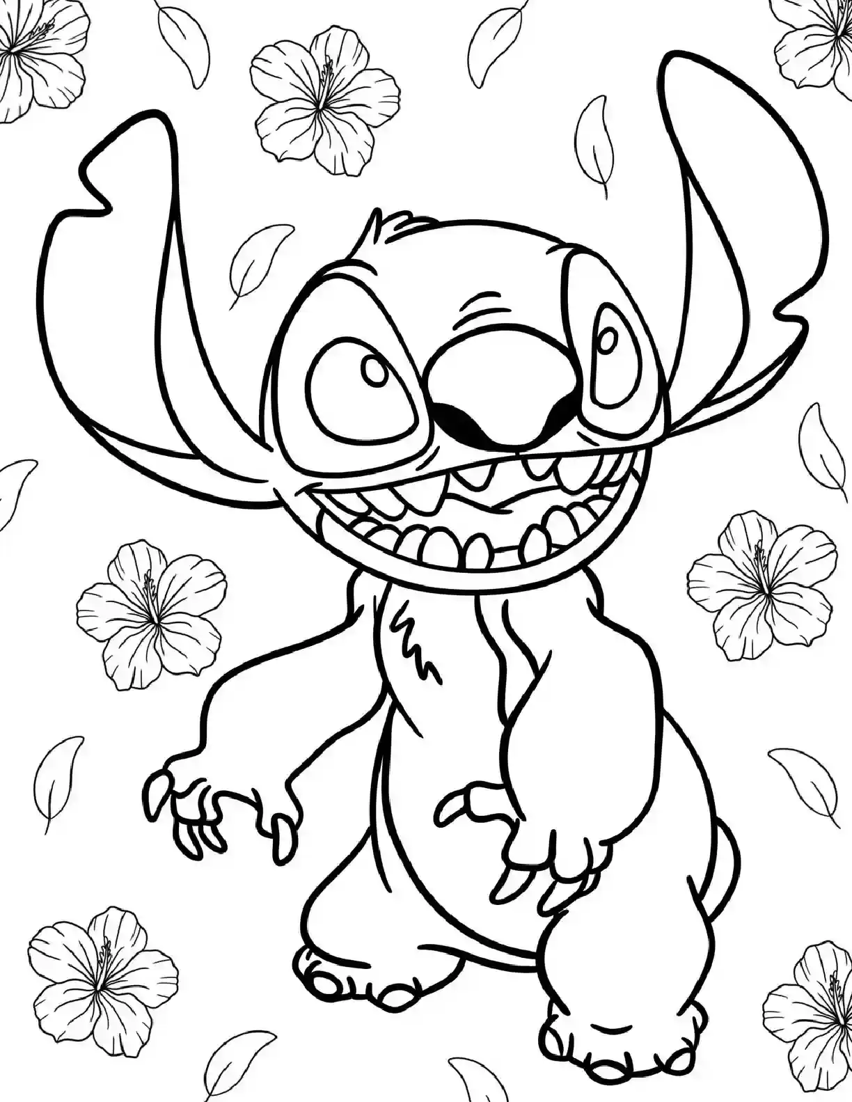 Relaxed Stitch Coloring Pages