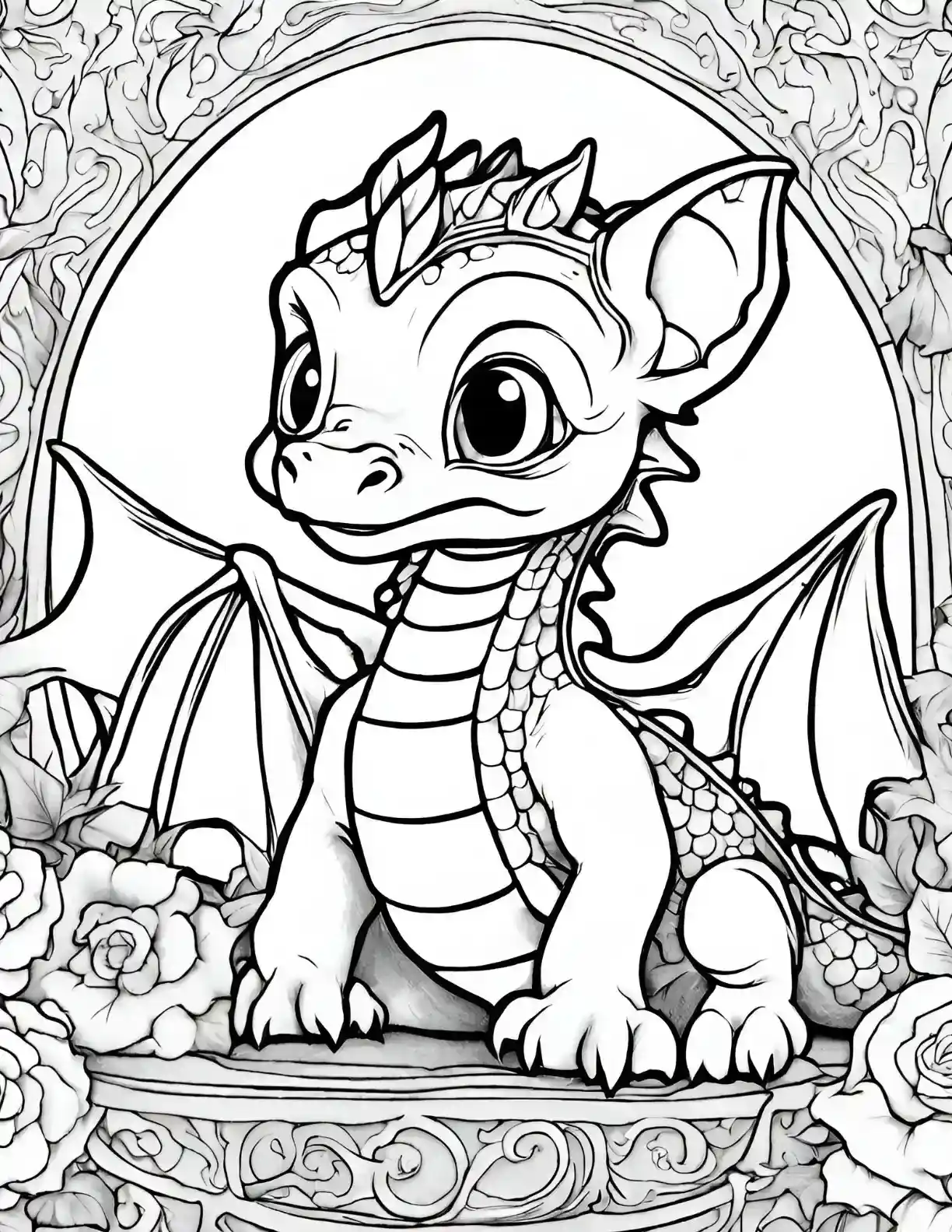 Rose Garden Dragon