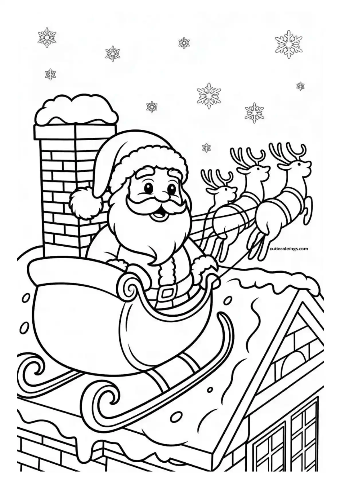 Santa's Starry Night Sleigh Ride