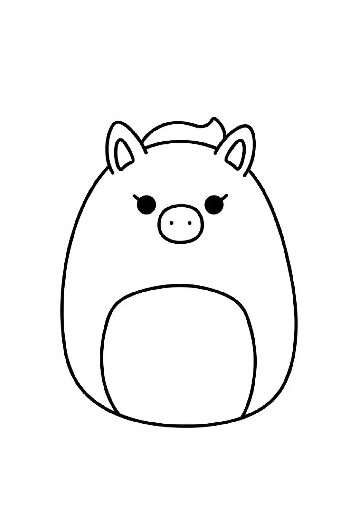 Squishmallow Bird Character