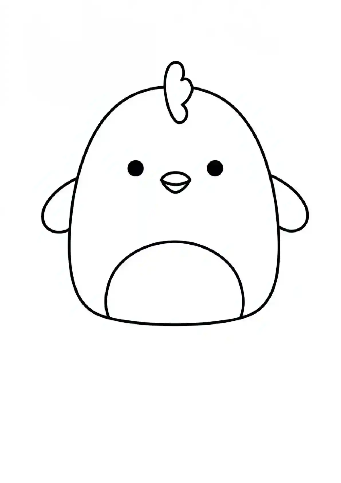 Squishmallow Chick Character