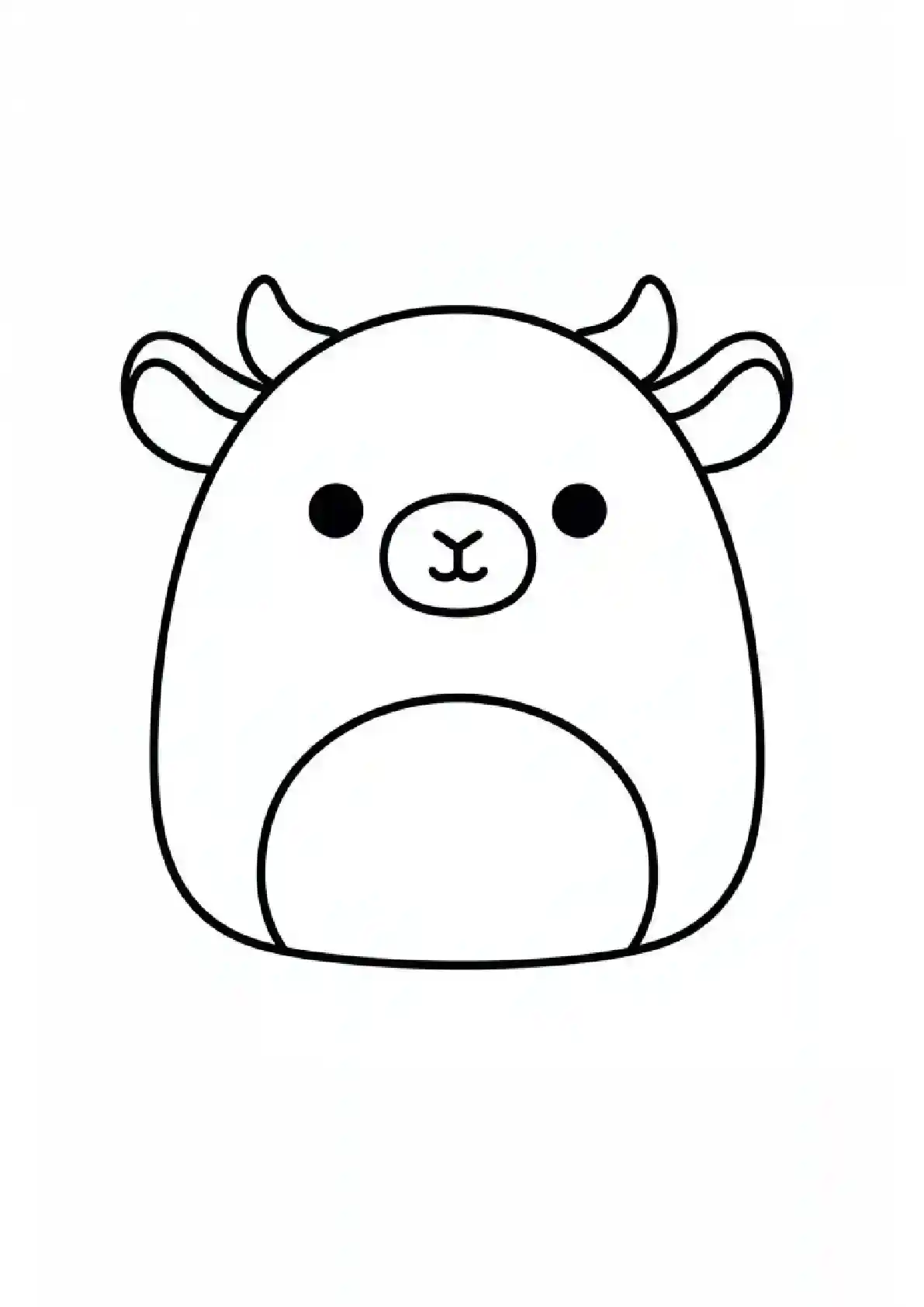 Squishmallow Deer Character