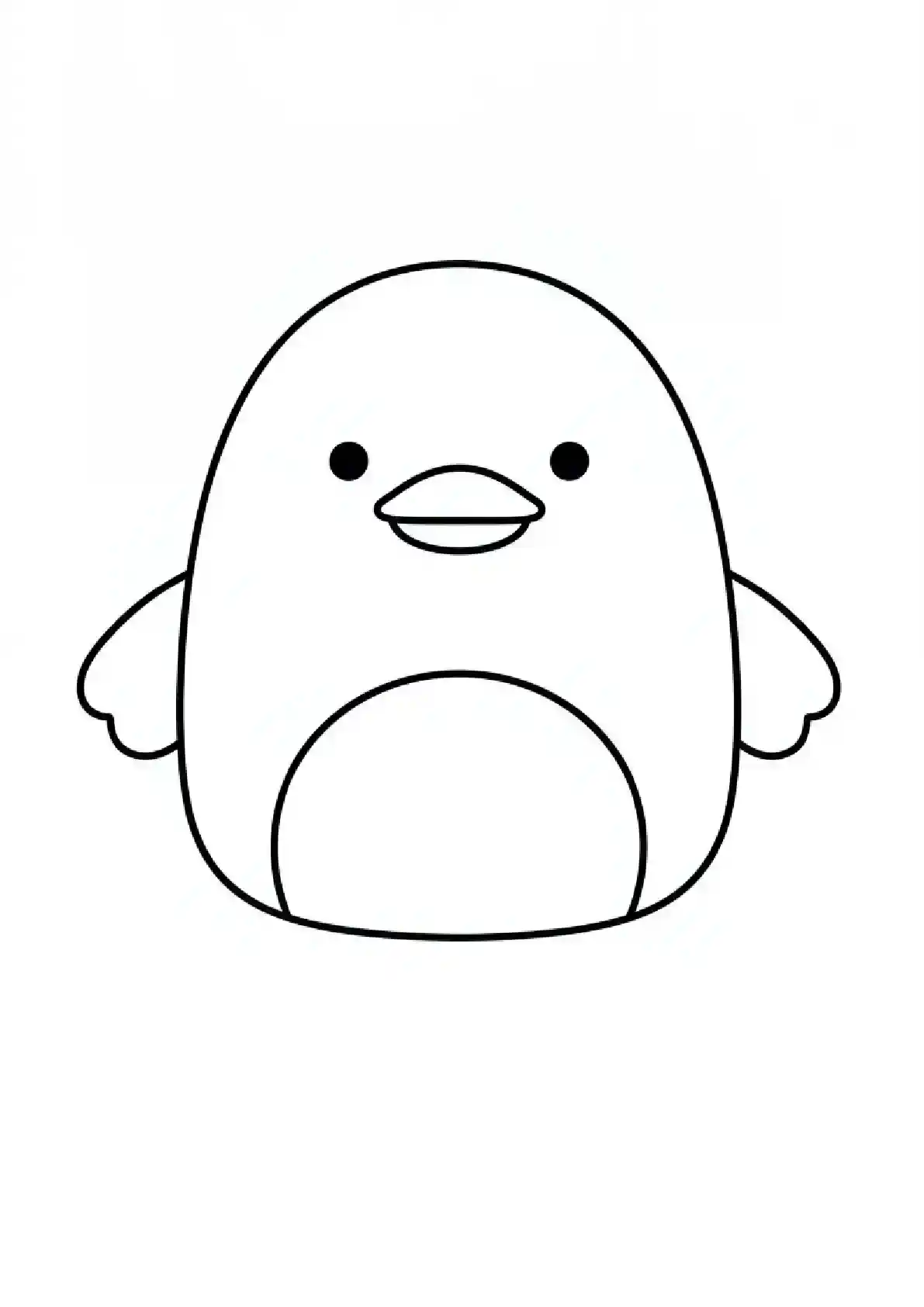 Squishmallow Duck Characte