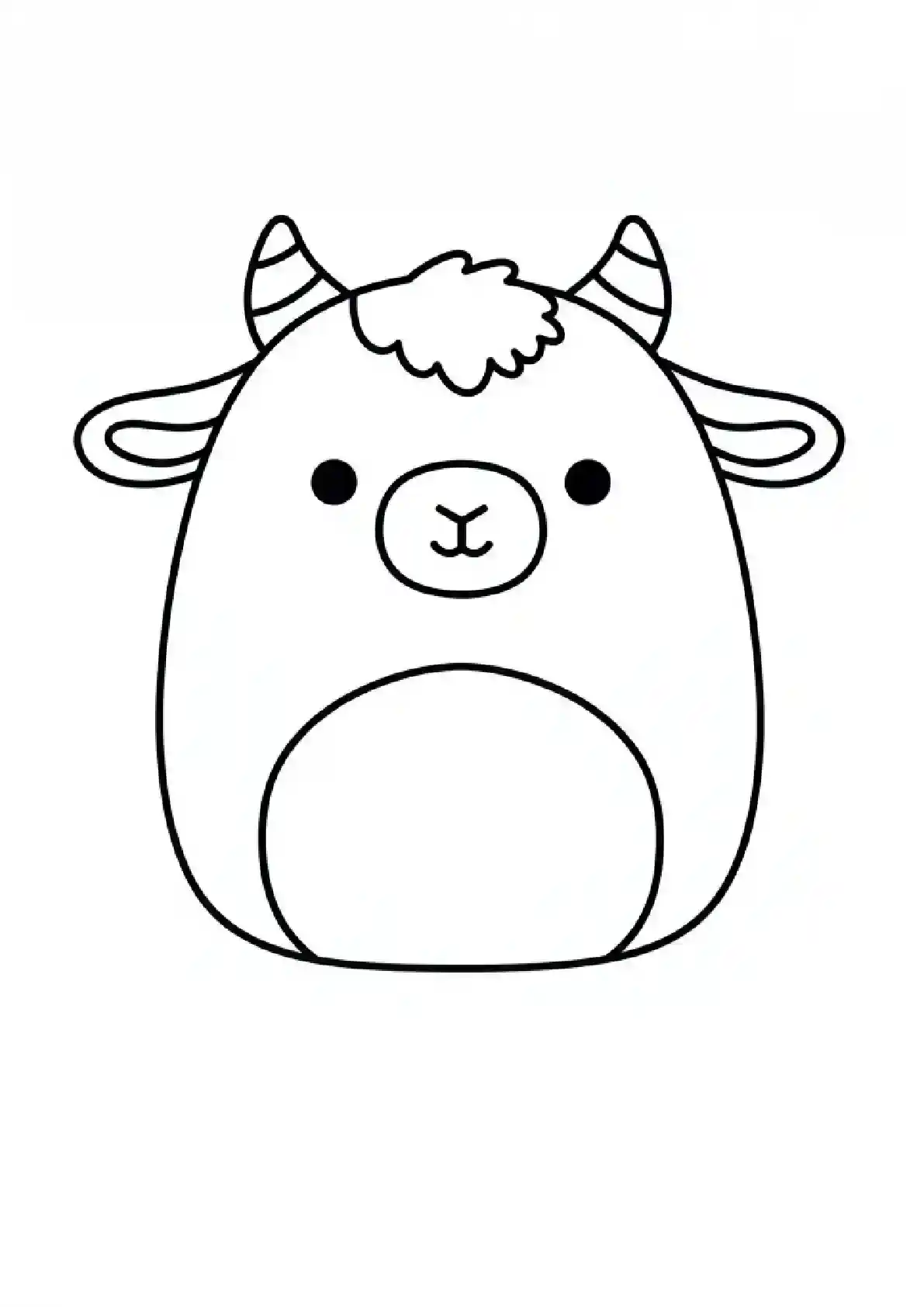 Squishmallow Goat Character
