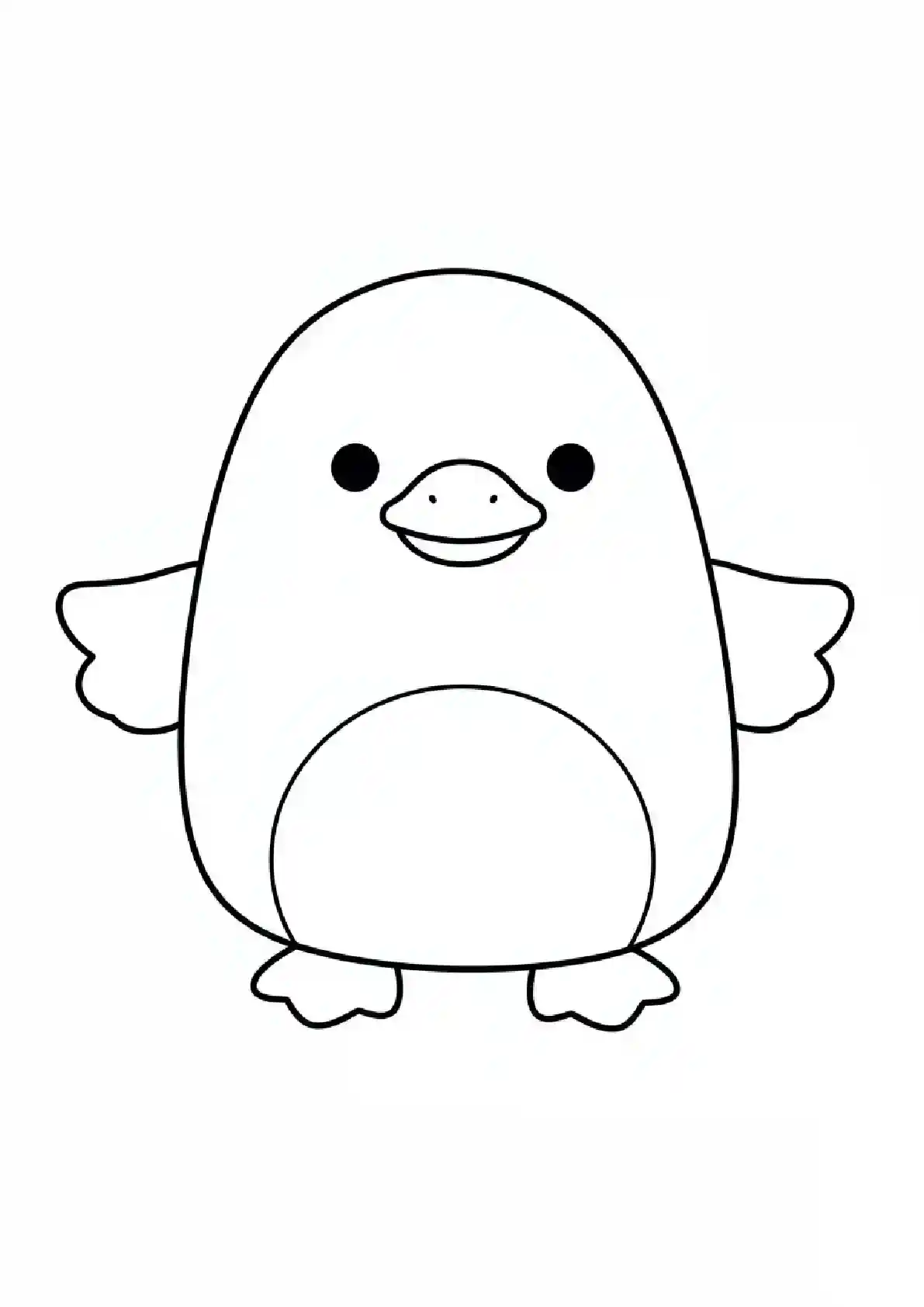 Squishmallow Penguin Character