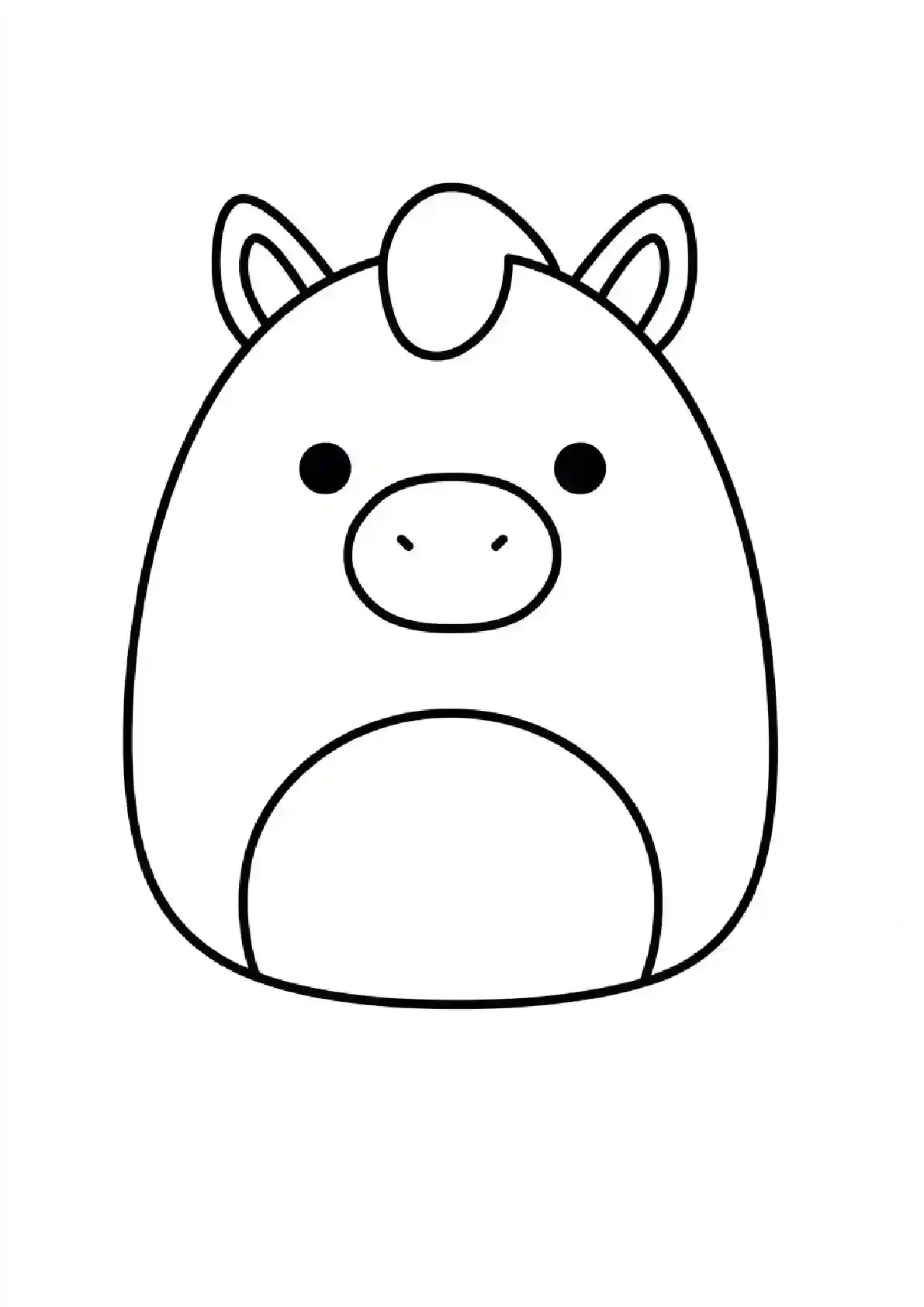 Squishmallow Unicorn Character