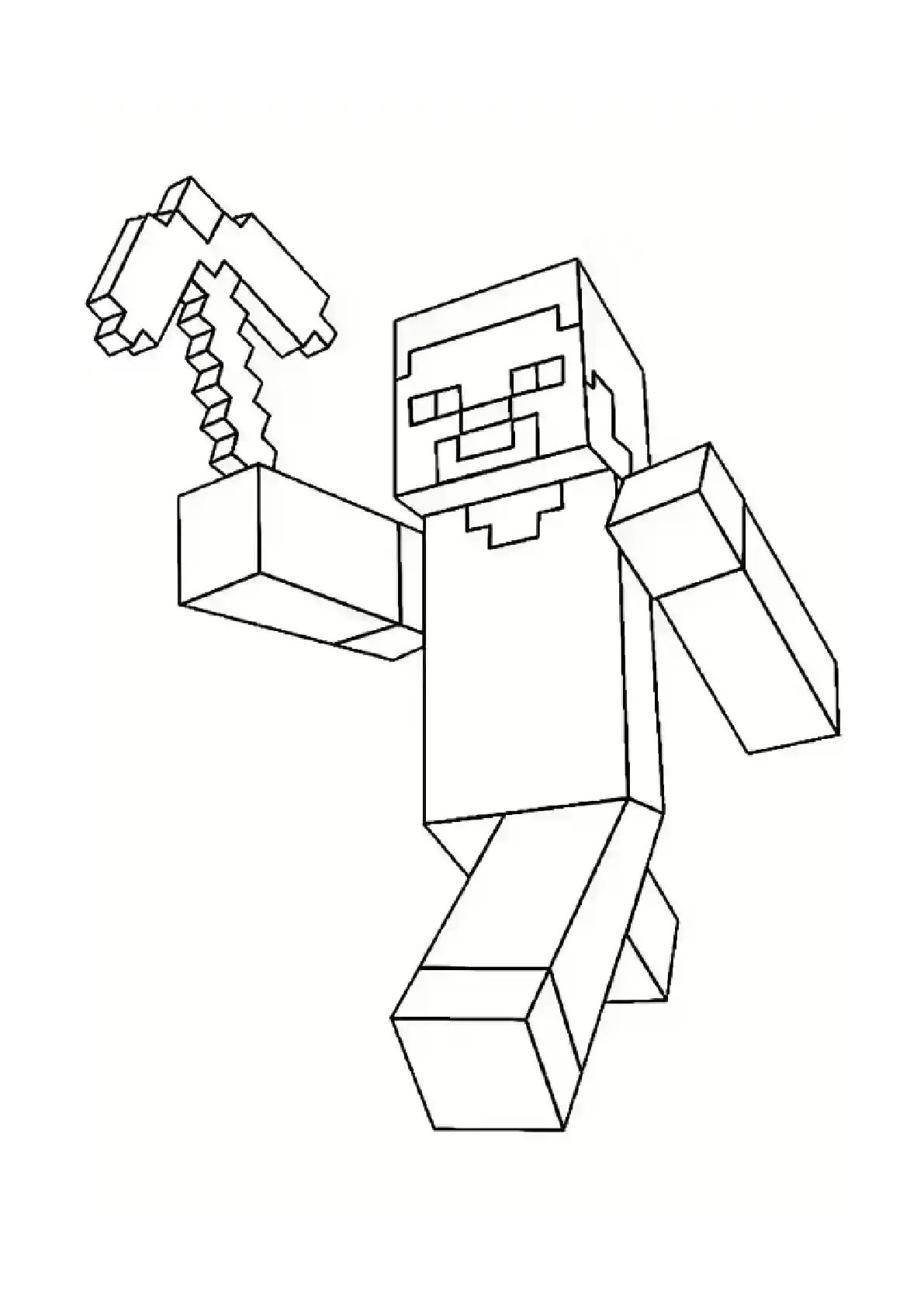 Steve with Pickaxe