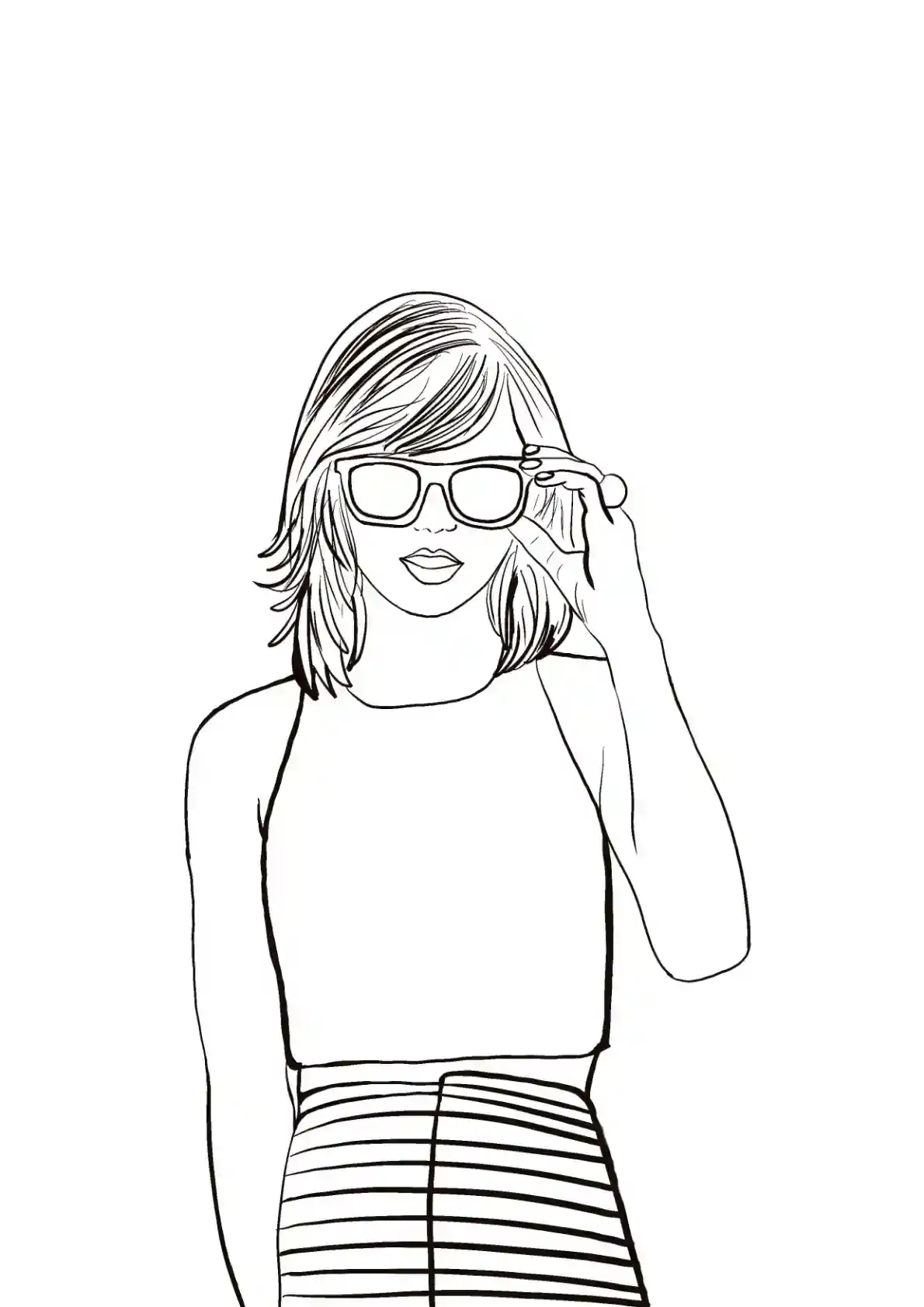 Taylor Swift Casual Chic Styl