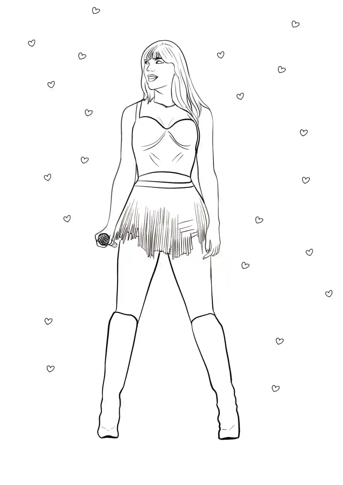 Taylor Swift Stage Performance Look