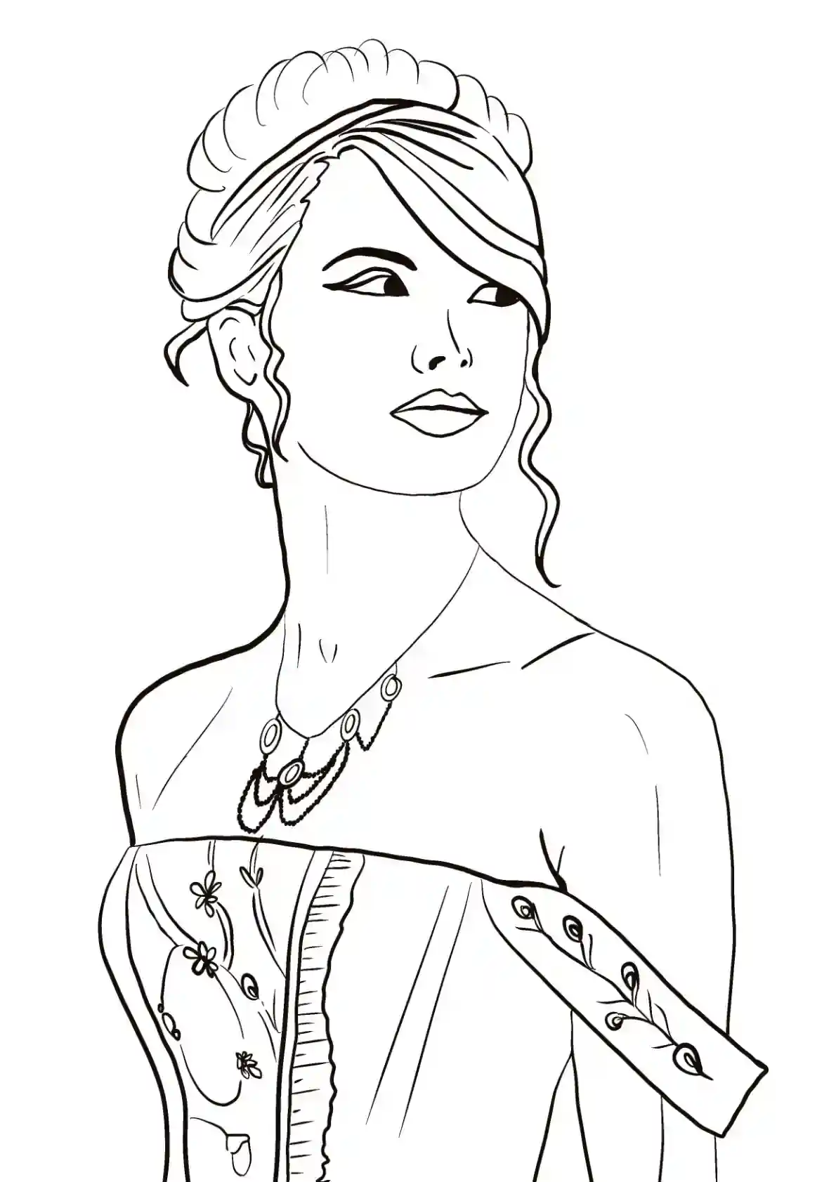 Taylor Swift Vintage Glamour Look