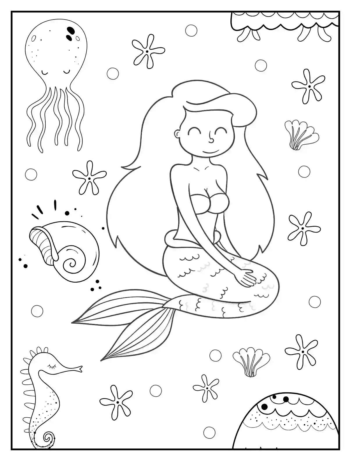 Underwater Garden Mermaid 