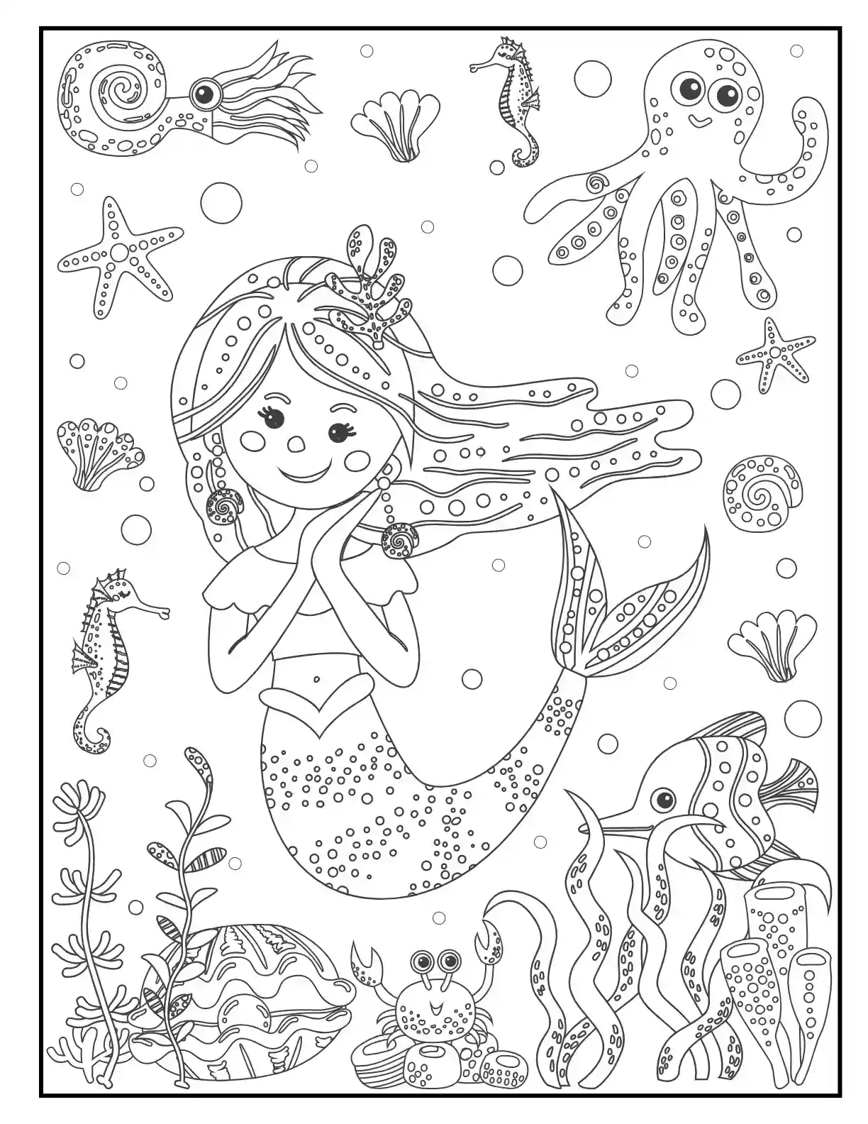 Underwater Mermaid World 