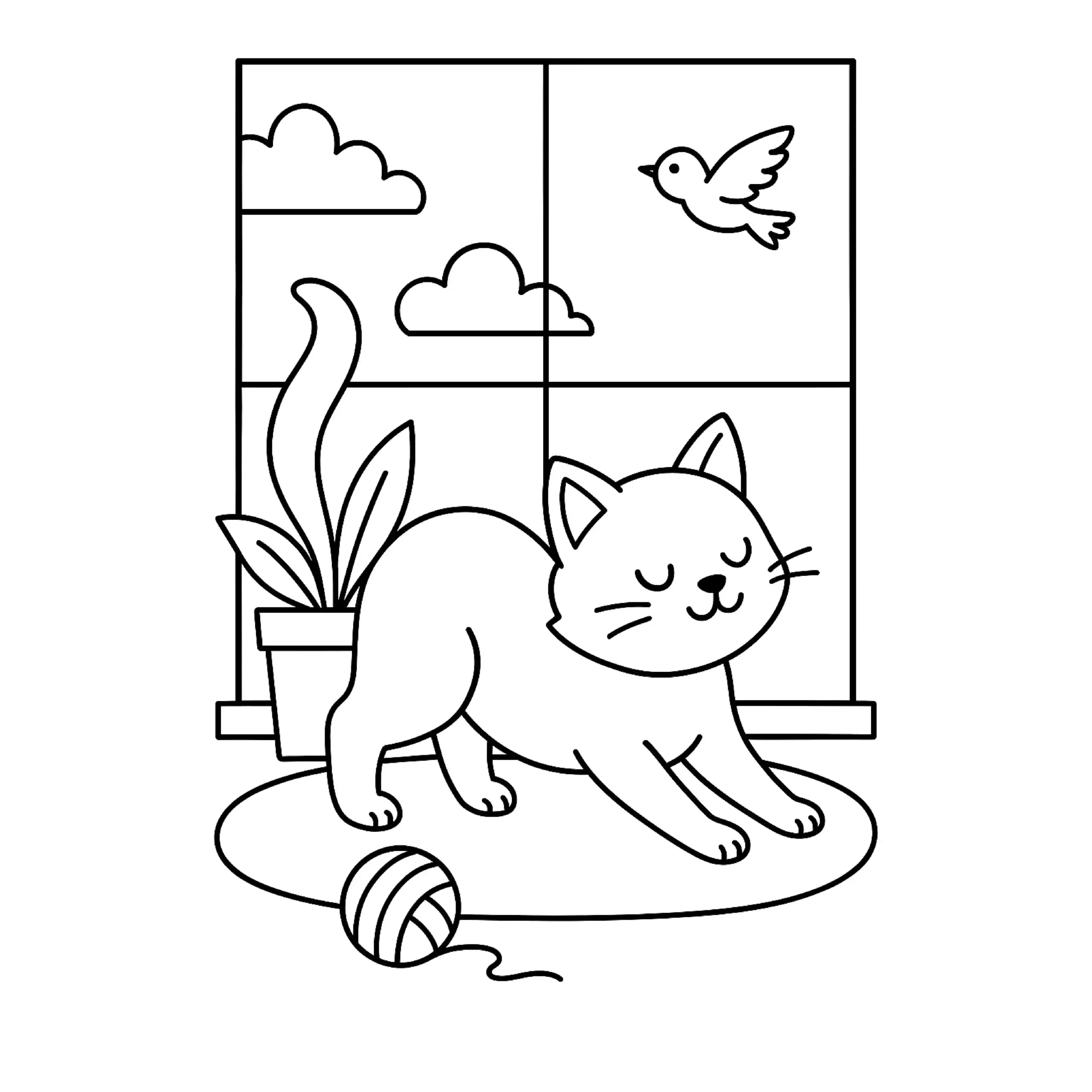 Window Watching Cat