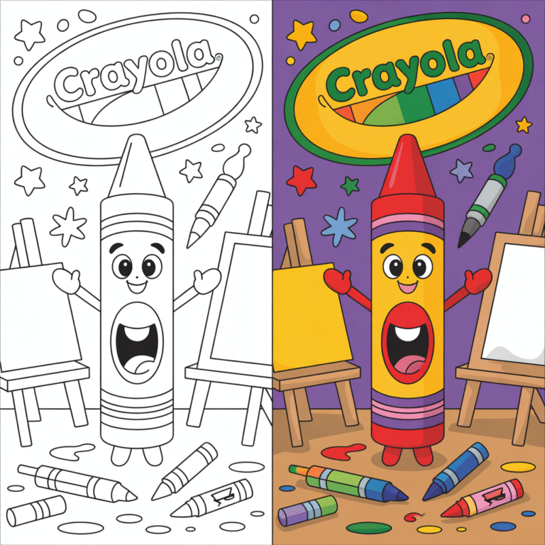 Crayola Coloring Pages