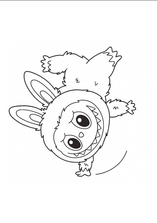 Labubu Coloring Pages – Playful Monster Fun